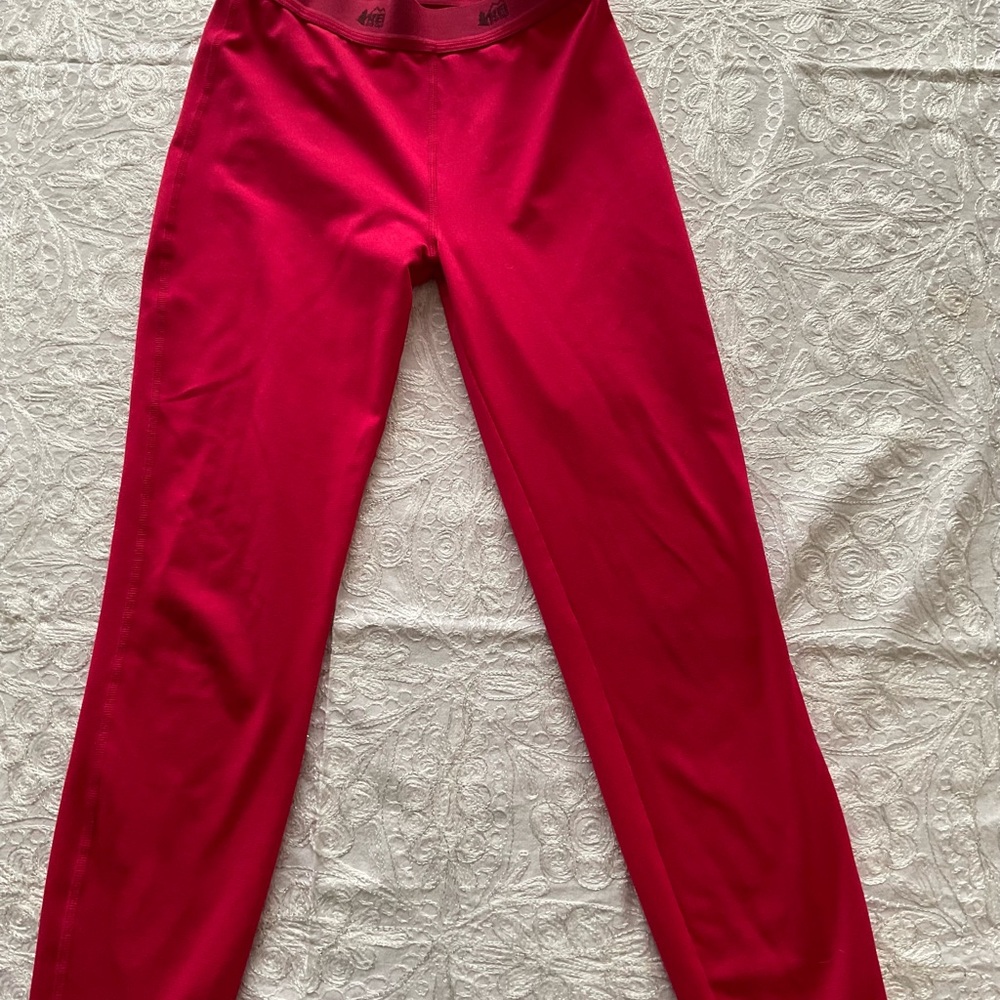EUC Berry Pink REI Base Layer Pants - Size S (8)